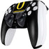 University of Oregon Ducks Black Gradient PS5 Controller Skin