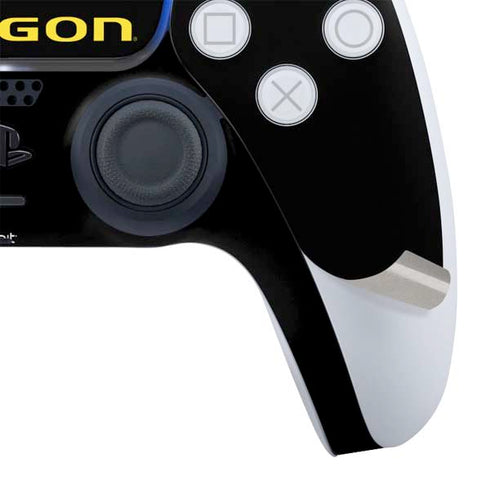 University of Oregon Ducks Black Gradient PS5 Controller Skin