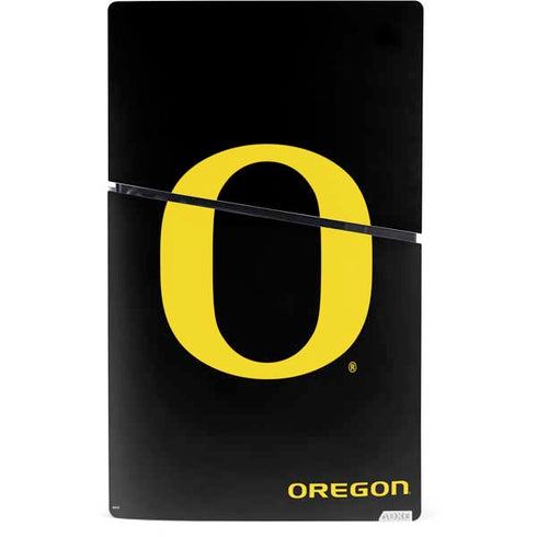 University of Oregon Ducks Black Gradient PS5 Slim Digital Edition Console Skin
