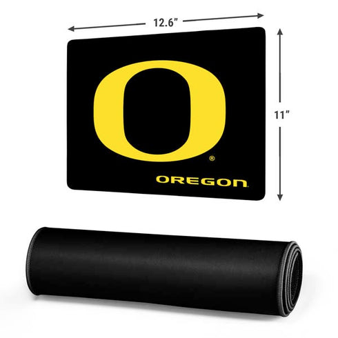 University of Oregon Ducks Black Gradient Gaming Mouse Pad