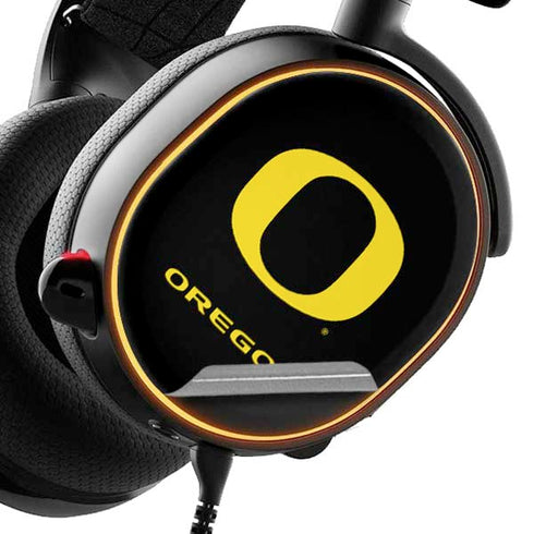 University of Oregon Ducks Black Gradient SteelSeries Arctis 5 Skin