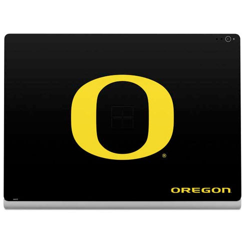 University of Oregon Ducks Black Gradient Surface Book 2 15in Skin