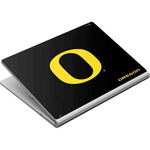 University of Oregon Ducks Black Gradient Surface Book Skin