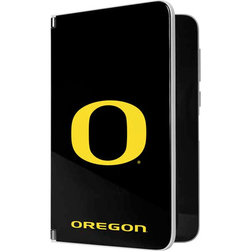 University of Oregon Ducks Black Gradient Surface Duo Skin