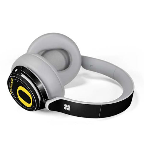 University of Oregon Ducks Black Gradient Surface Headphones Skin