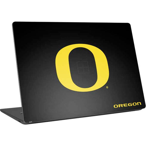 University of Oregon Ducks Black Gradient Surface Laptop 4 15in Skin