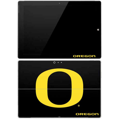 University of Oregon Ducks Black Gradient Surface Pro 3 Skin