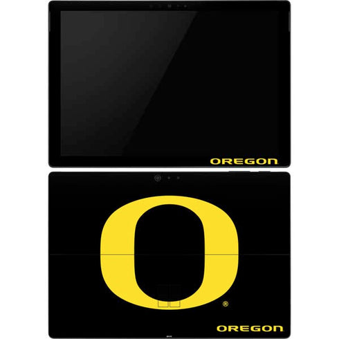University of Oregon Ducks Black Gradient Surface Pro 6 Skin