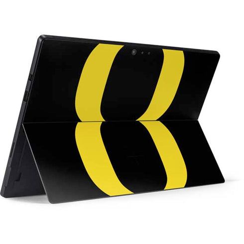 University of Oregon Ducks Black Gradient Surface Pro 6 Skin