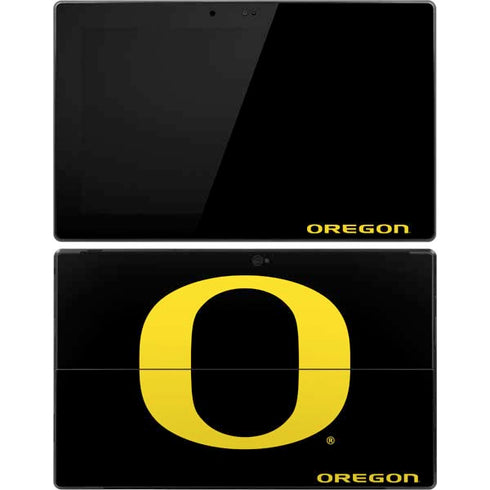 University of Oregon Ducks Black Gradient Surface Pro Tablet Skin