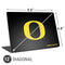 University of Oregon Ducks Black Gradient Universal Laptop 12in (9.8 x 6.8in) Skin