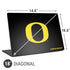 University of Oregon Ducks Black Gradient Universal Laptop 18in (14.6 x 10.6in) Skin