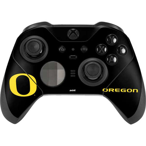 University of Oregon Ducks Black Gradient Xbox Elite Wireless Controller Series 2 Skin