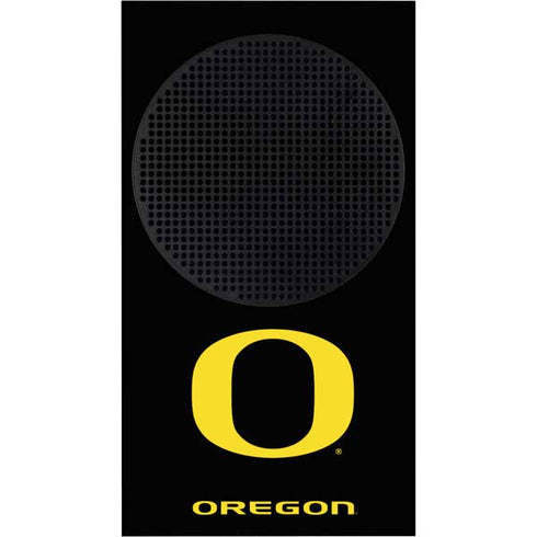 University of Oregon Ducks Black Gradient Xbox Series S Console Skin