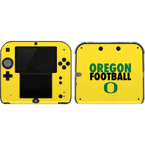 University of Oregon Ducks Football Nintendo 2DS Skin