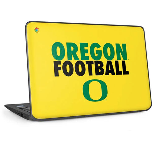 University of Oregon Ducks Football HP Chromebook Skin