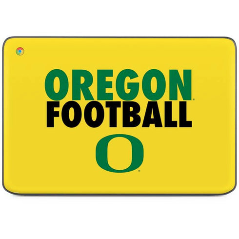 University of Oregon Ducks Football HP Chromebook Skin