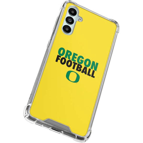 University of Oregon Ducks Football Galaxy A15 5G Clear Case