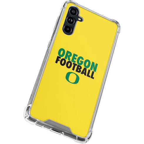 University of Oregon Ducks Football Galaxy A54 5G Clear Case