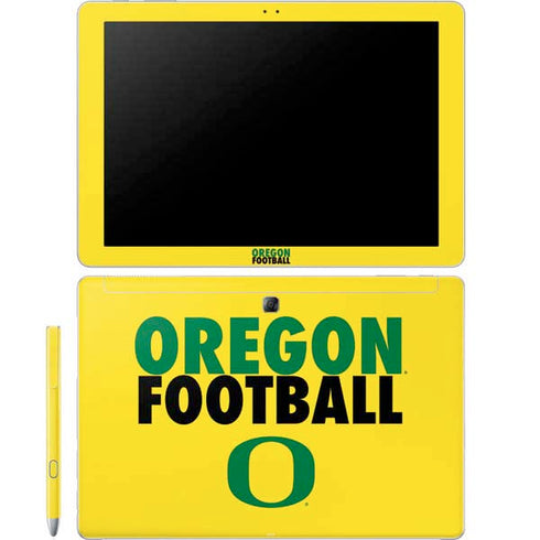 University of Oregon Ducks Football Galaxy Book 12in Skin