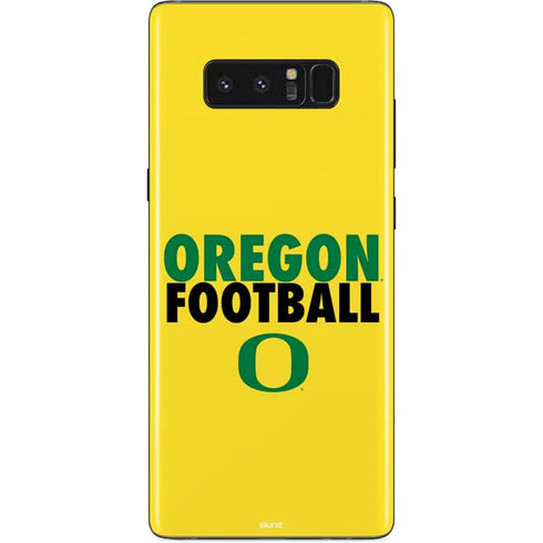 University of Oregon Ducks Football Galaxy Note 8 Skin