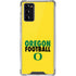 University of Oregon Ducks Football Galaxy Note20 5G Clear Case