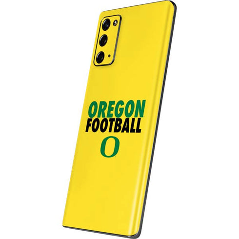 University of Oregon Ducks Football Galaxy Note20 5G Skin