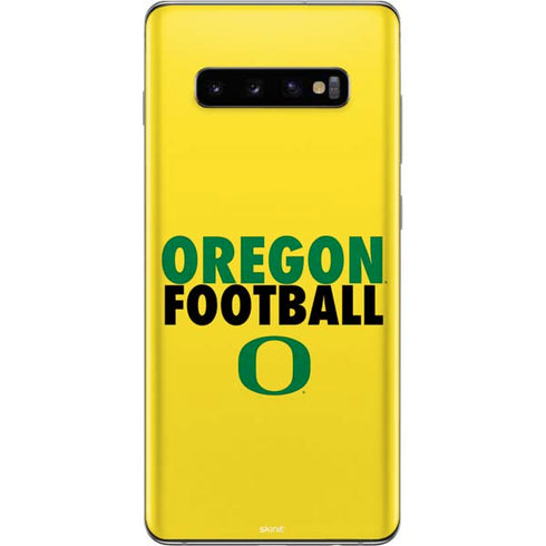 University of Oregon Ducks Football Galaxy S10 Plus Skin