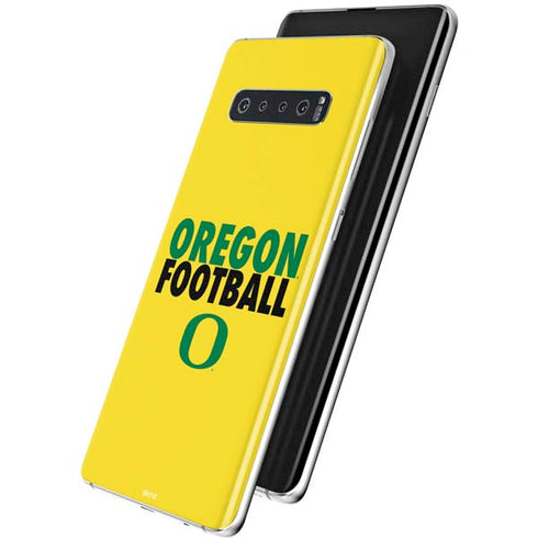 University of Oregon Ducks Football Galaxy S10 Plus Skin
