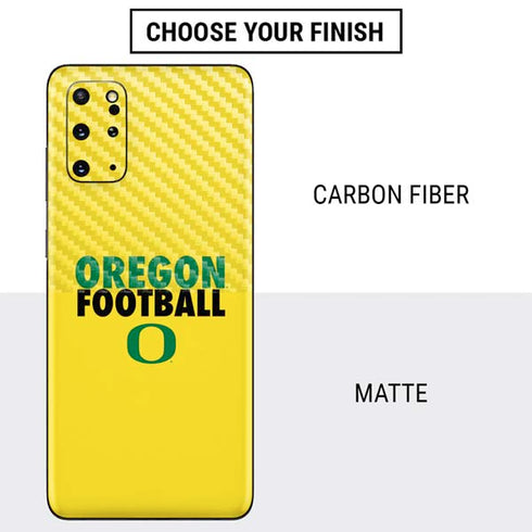 University of Oregon Ducks Football Galaxy S20 Plus Skin