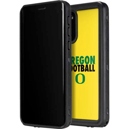 University of Oregon Ducks Football Galaxy S20 Plus Waterproof Case
