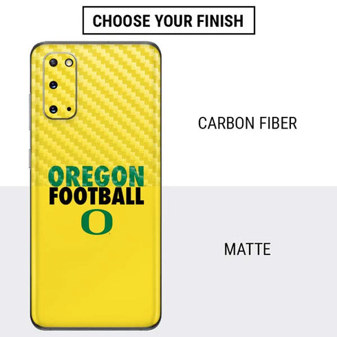 University of Oregon Ducks Football Galaxy S20 Skin