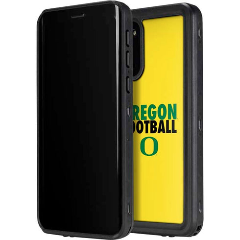 University of Oregon Ducks Football Galaxy S20 Waterproof Case