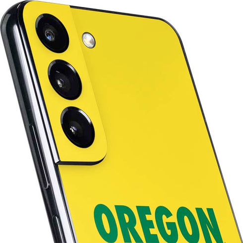University of Oregon Ducks Football Galaxy S22 Skin