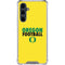 University of Oregon Ducks Football Galaxy S23 FE Clear Case