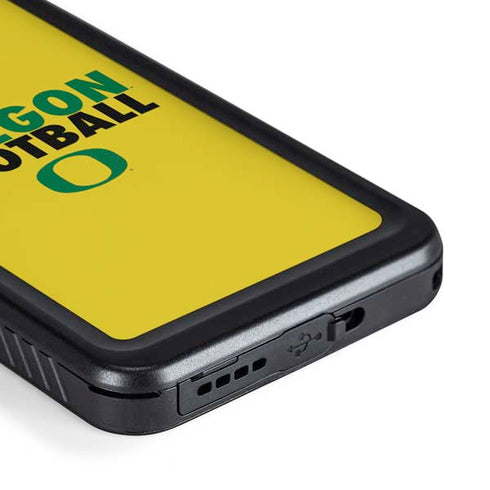 University of Oregon Ducks Football Galaxy S23 Plus Waterproof Case