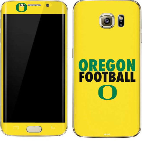 University of Oregon Ducks Football Galaxy S7 Edge Skin
