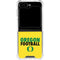 University of Oregon Ducks Football Galaxy Z Flip5 5G Clear Case
