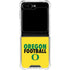 University of Oregon Ducks Football Galaxy Z Flip5 5G Clear Case