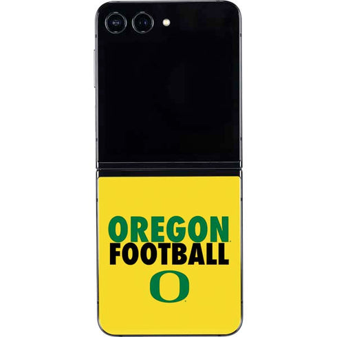 University of Oregon Ducks Football Galaxy Z Flip5 5G Skin