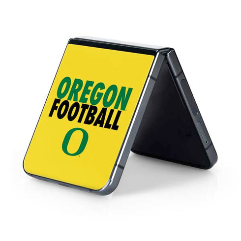 University of Oregon Ducks Football Galaxy Z Flip5 5G Skin