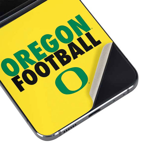 University of Oregon Ducks Football Galaxy Z Flip5 5G Skin