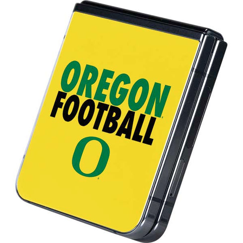 University of Oregon Ducks Football Galaxy Z Flip5 5G Skin