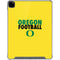University of Oregon Ducks Football iPad Pro 12.9in (2020) Clear Case