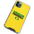 University of Oregon Ducks Football iPhone 11 Pro Max Clear Case