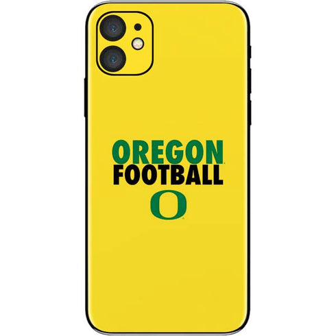 University of Oregon Ducks Football iPhone 11 Skin