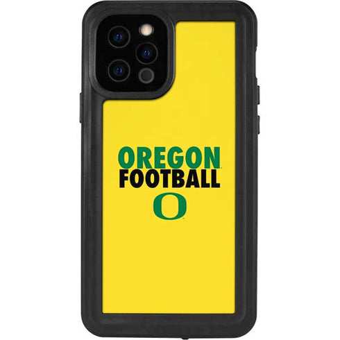 University of Oregon Ducks Football iPhone 12 Pro Waterproof Case