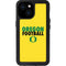University of Oregon Ducks Football iPhone 13 Mini Waterproof Case