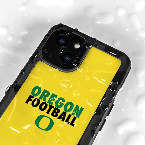 University of Oregon Ducks Football iPhone 13 Mini Waterproof Case