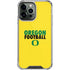University of Oregon Ducks Football iPhone 13 Pro Max Clear Case